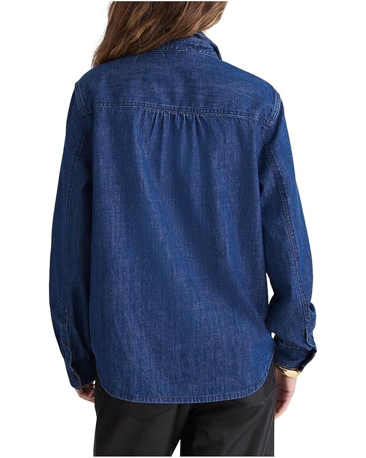 Madewell Denim Kimberly Top In Plumville Wash - #2 of 3