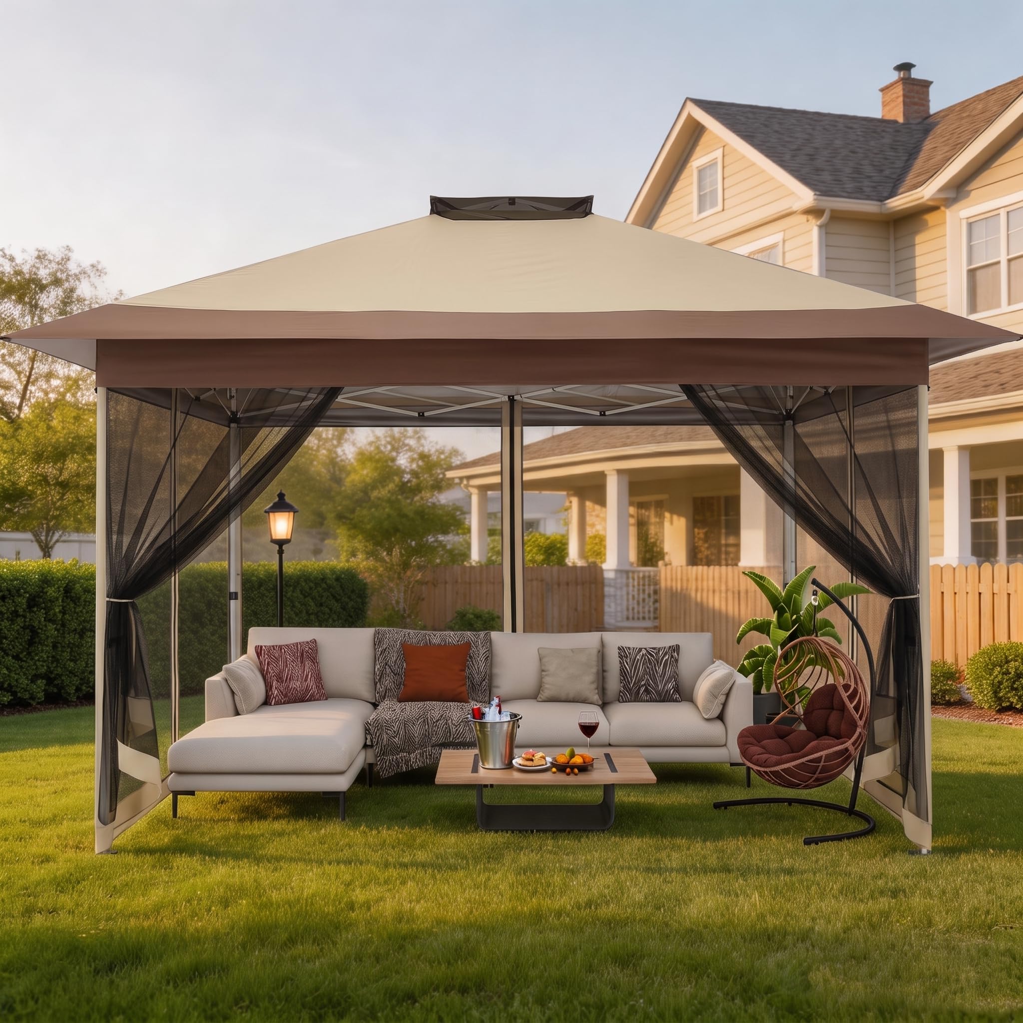 COBIZI 10x15 Pop up Canopy Gazebo