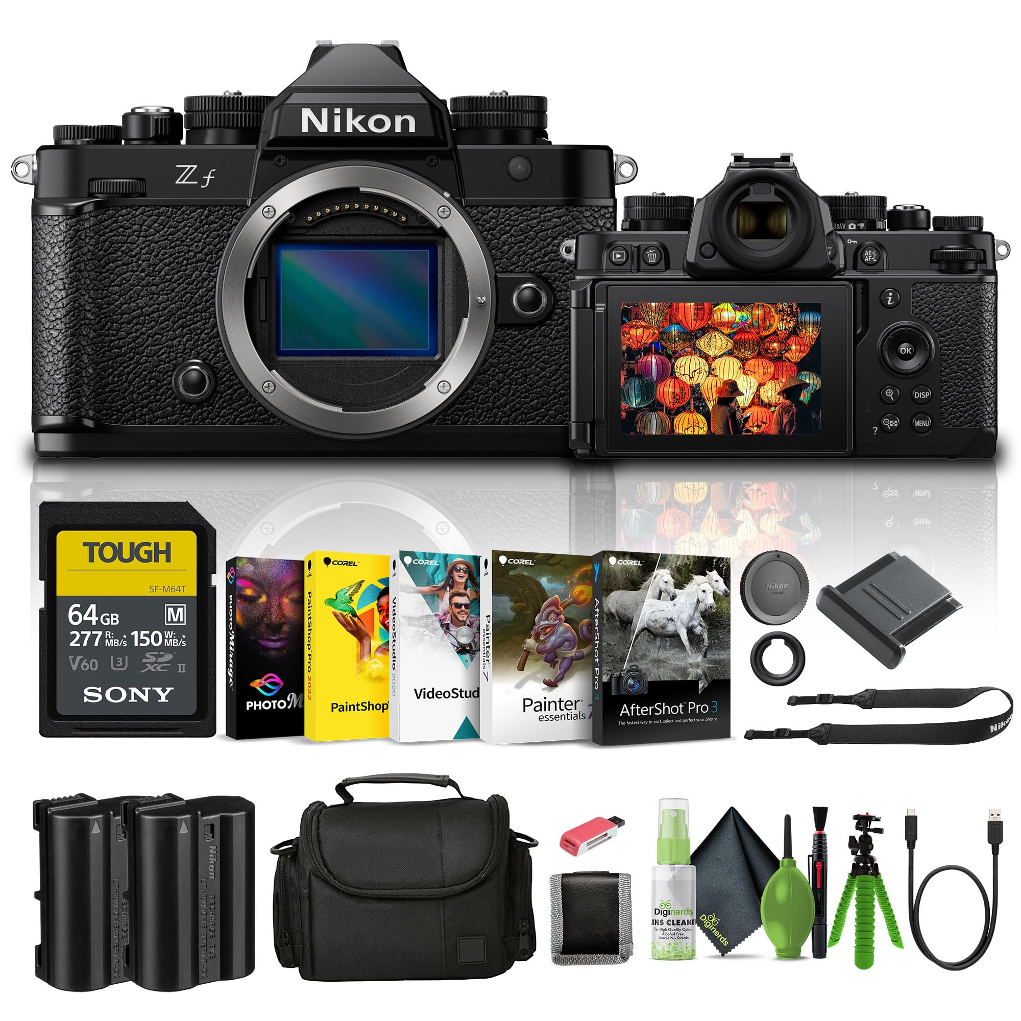 Amazon.com: Nikon Zf with 24.5MP Sensor and 4K Video Recording