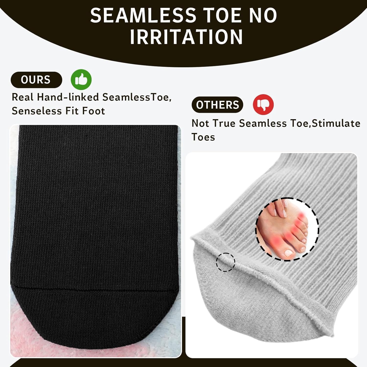 Artfasion Non Slip Socks with Grip: Men's Grippy Non Skid Ankle Socks for Hospital Elderly Women Pilates Fitness 4 Pairs - Image 5