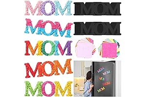 Make Your Own Mother's Day Magnets: 24 Pcs Mother's Day Classroom Craft Activity Gift