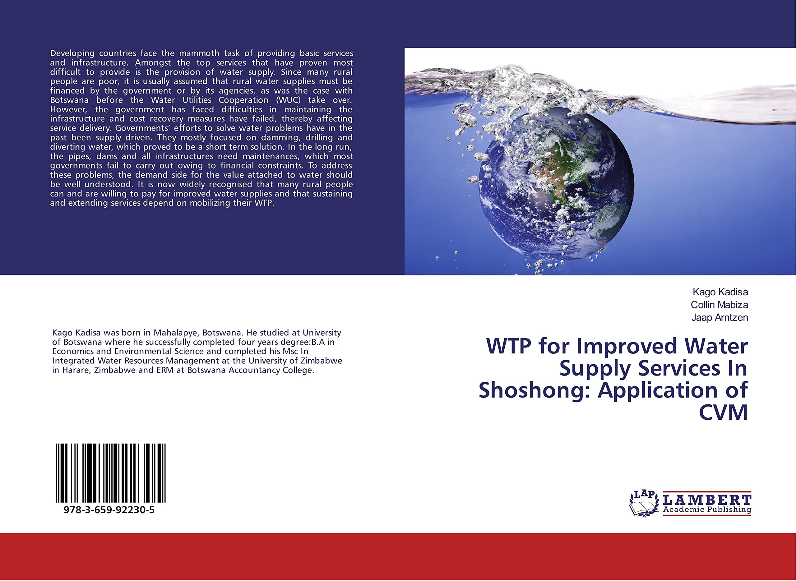 WTP for Improved Water Supply Services In Shoshong: Application of CVM