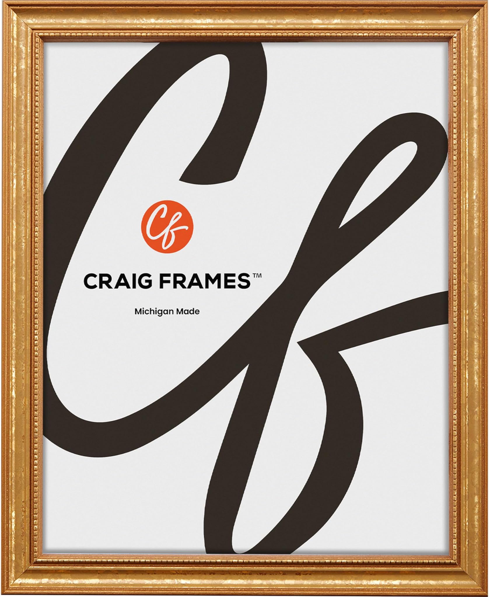 Craig Frames 12x18 Gold Picture Frame, Vintage Victorian Wall Art Decor