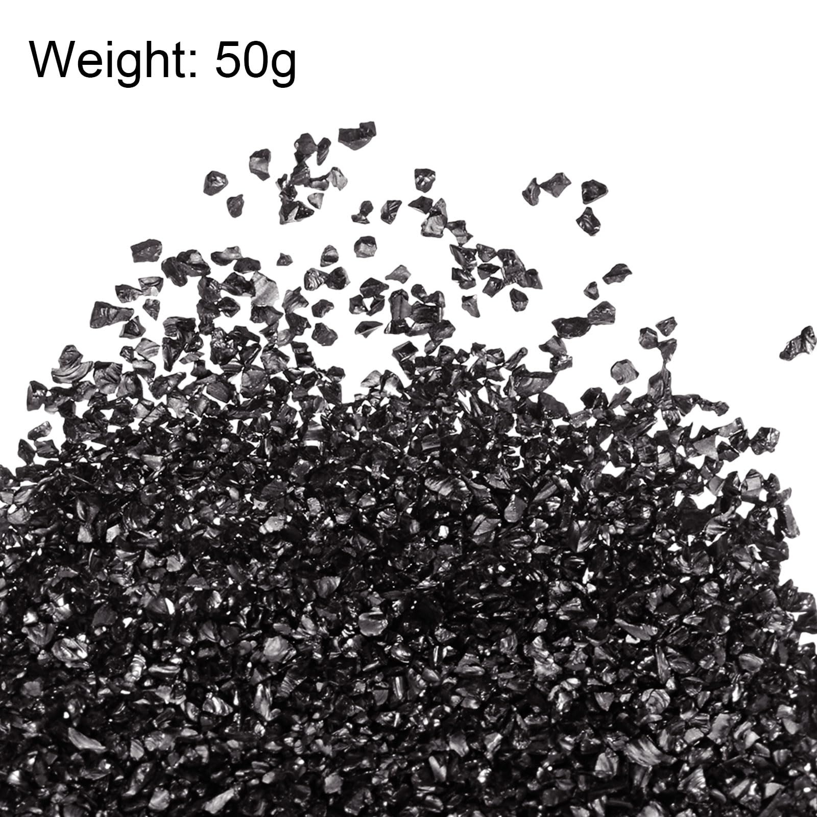 QUARKZMAN Paillettes De Verre Concassé Violet Électroplaqué – 100g – 0.5-2.5 Mm – Idéal Pour Résine, Vases Et Décorations Brillantes