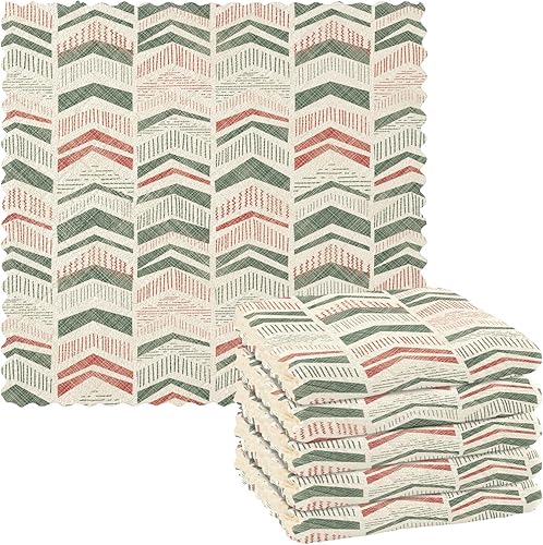 Miniatura 1 de KLL Christmas Geometric Trees Microfiber Dish Drying Towel Bathroom Set of Tea Towels Easter Kitchen Hand Towels Absorbent Dish Towels and Dish