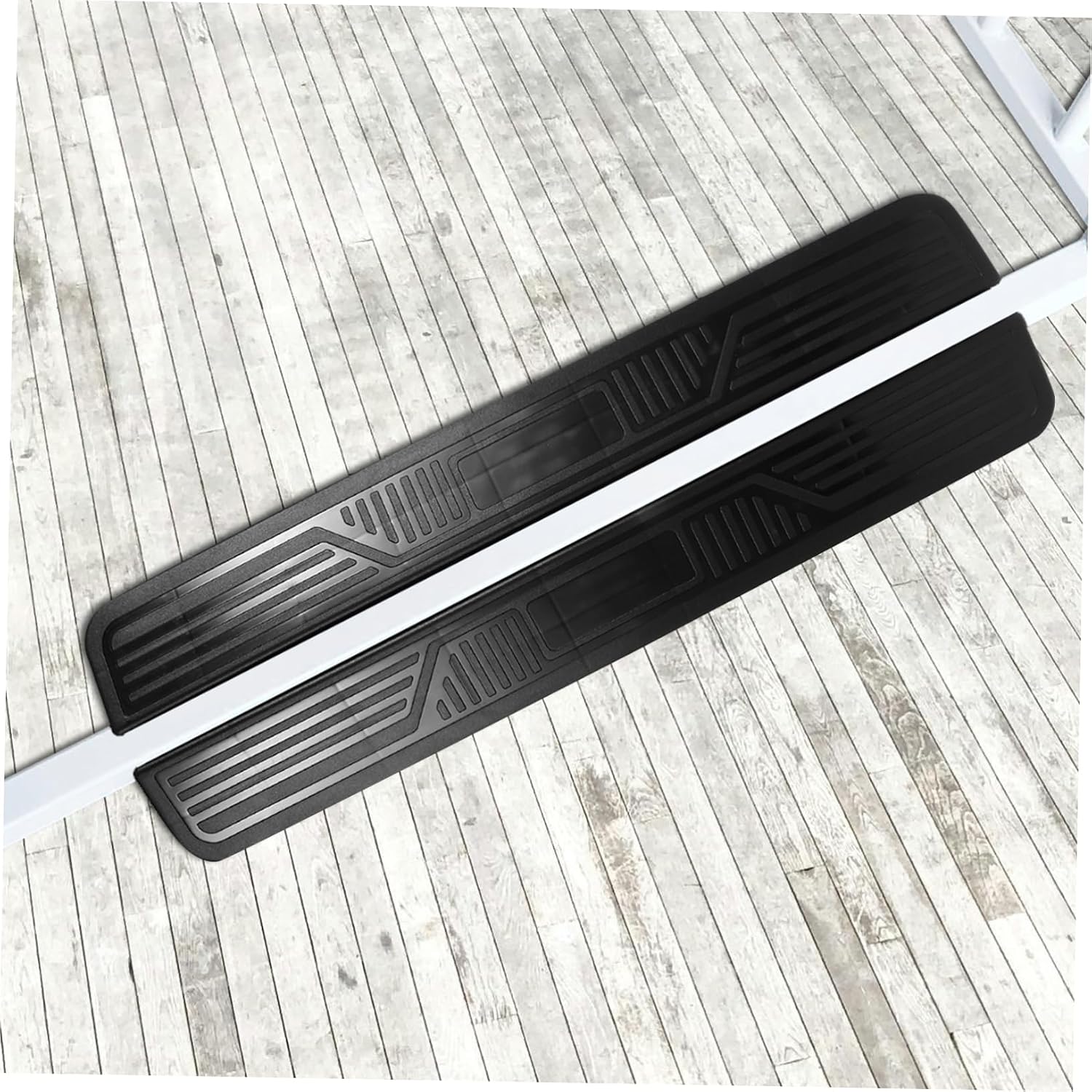 VICASKY 3Pcs Durable Dog Fence Ramp Easy Installation Door Sill Accessory for Pet Safety Skid Compatible with Indoor Use