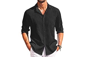 Versatile Untucked Linen Dress Shirt for Unparalleled Comfort