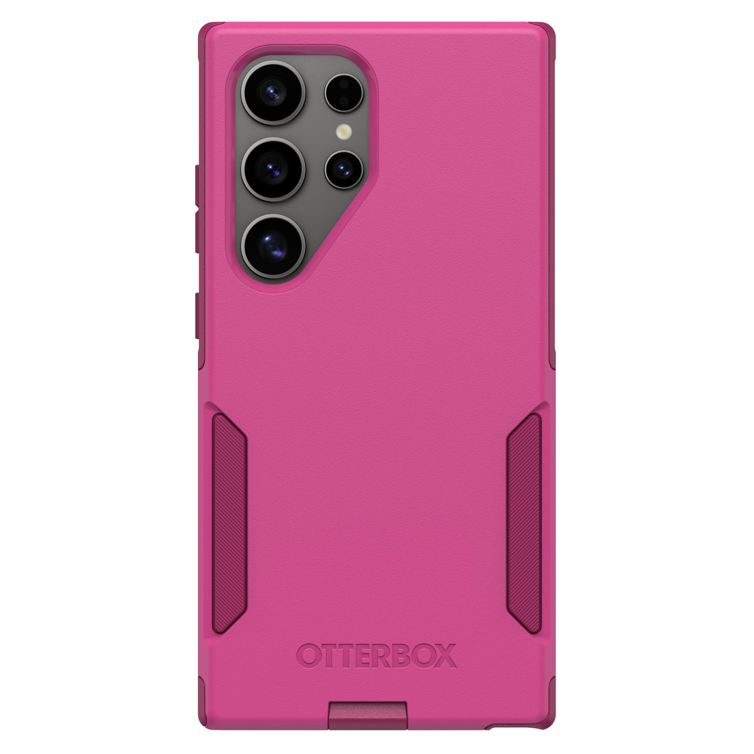 OtterBox Commuter Series Coque Fine et résistante pour Samsung Galaxy S24 Ultra Rose Fuchsia