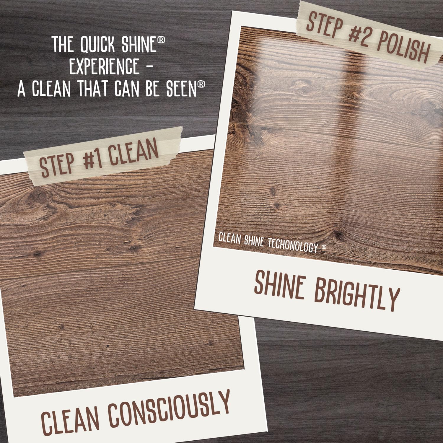 Quick Shine Limpiador de suelos para mascotas a base de plantas, 27 onzas, listo para usar, elimina la suciedad, sin rayas, sin enjuague, madera dura, laminado, tablón de vinilo de lujo LVT y