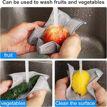 YUSHI-8 PCS Multipurpose Wire Dishwashing Rag, Metal Cleaning Cloth for YUSHI-8 PCS Multipurpose Wire Dishwashing Rag, Metal Cleaning Cloth for