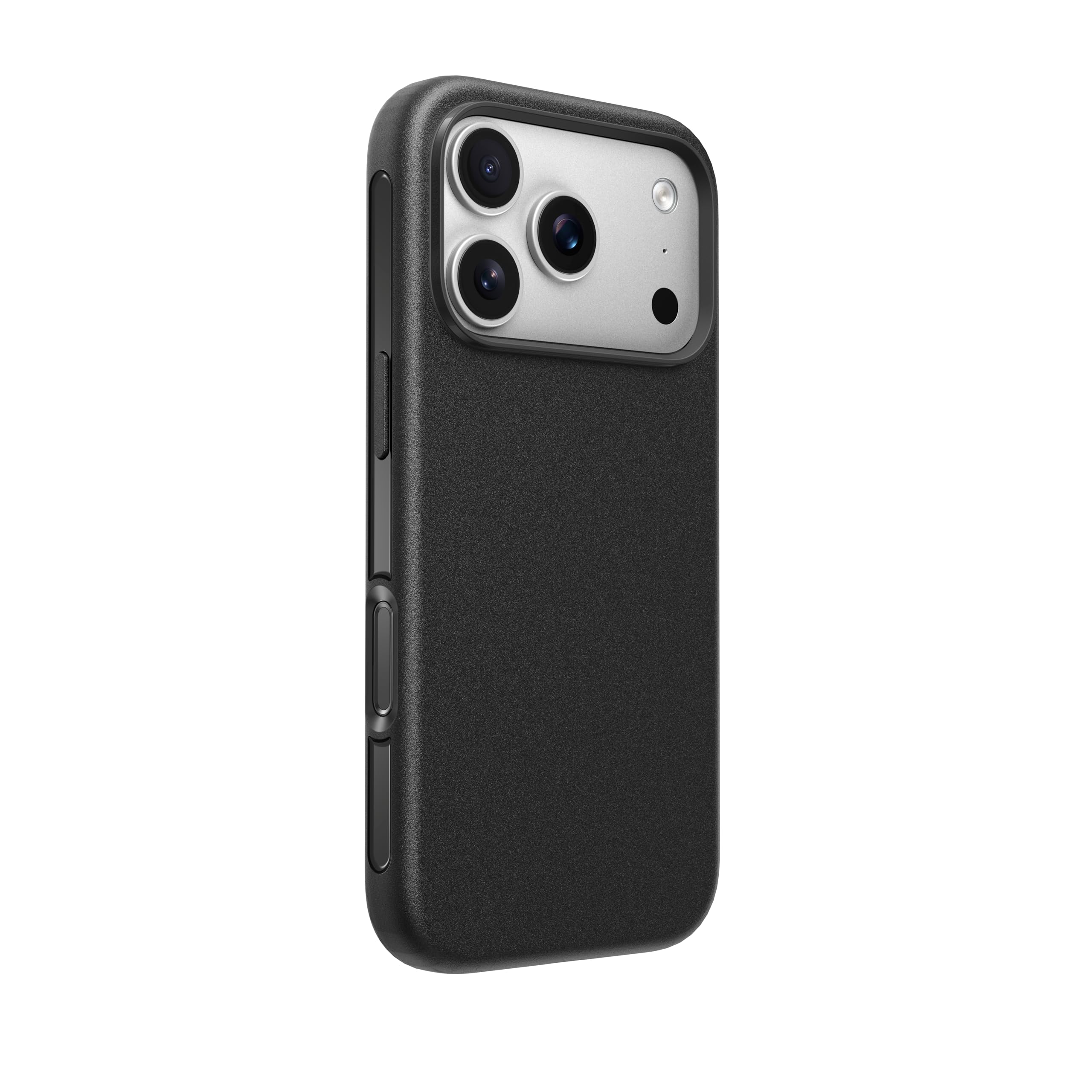 Belkin SheerForce Protect iPhone 17 Pro Hülle, MagSafe Kompatible Handyhülle mit Kratzfester Beschichtung, iPhone Schutzhülle, Magnetisch, Transparent, Dünn und Stoßfest – Schwarz