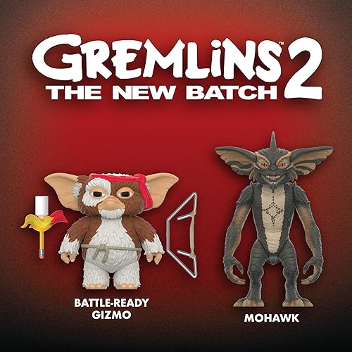Miniatura 2 de Super7 Figuras de reacción de Gremlins - Figura de acción de Gizmo (tarjeta de personaje lista para batalla)