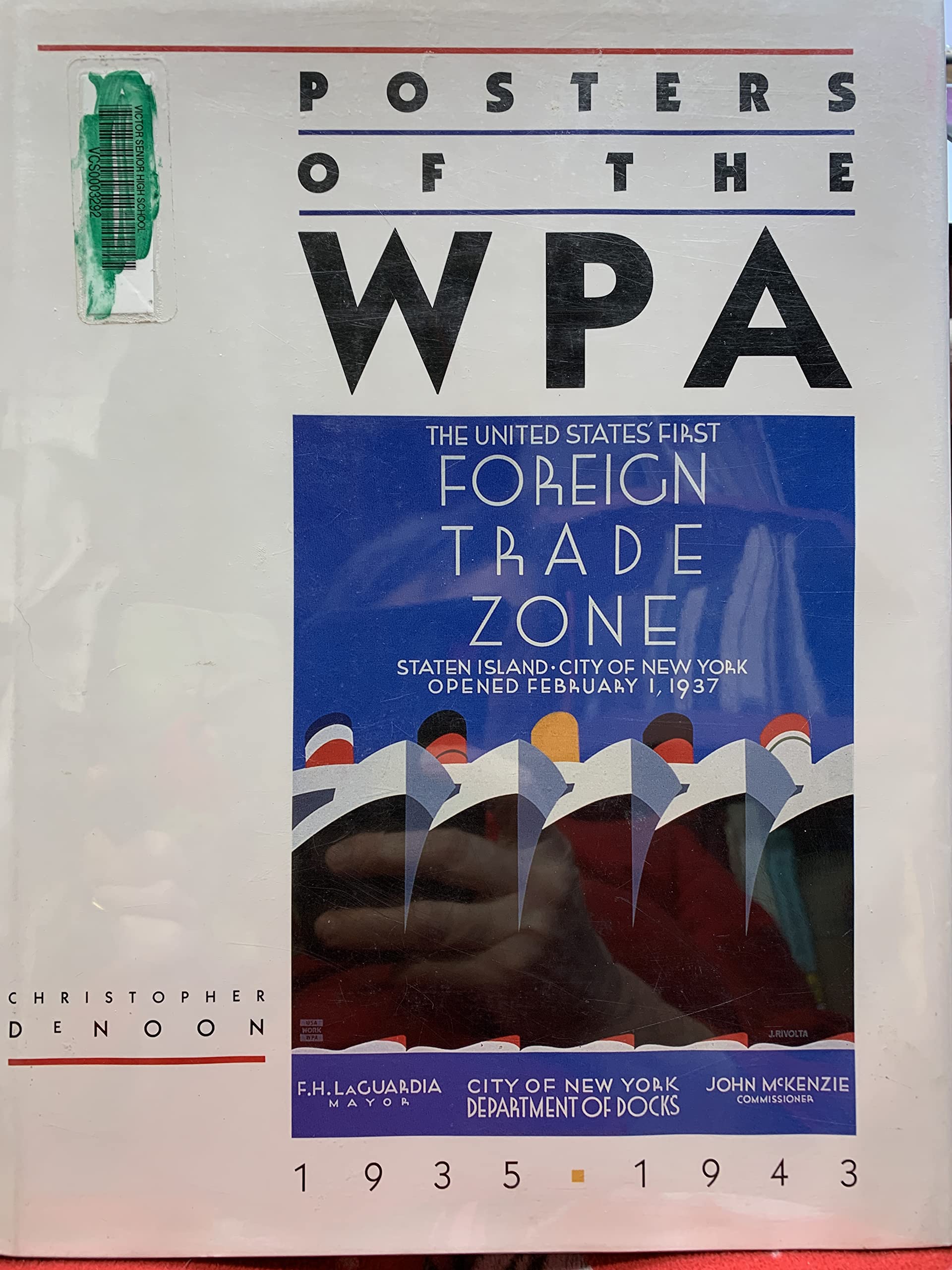 Poster WPA impression haute définition sur papier d'art mat
