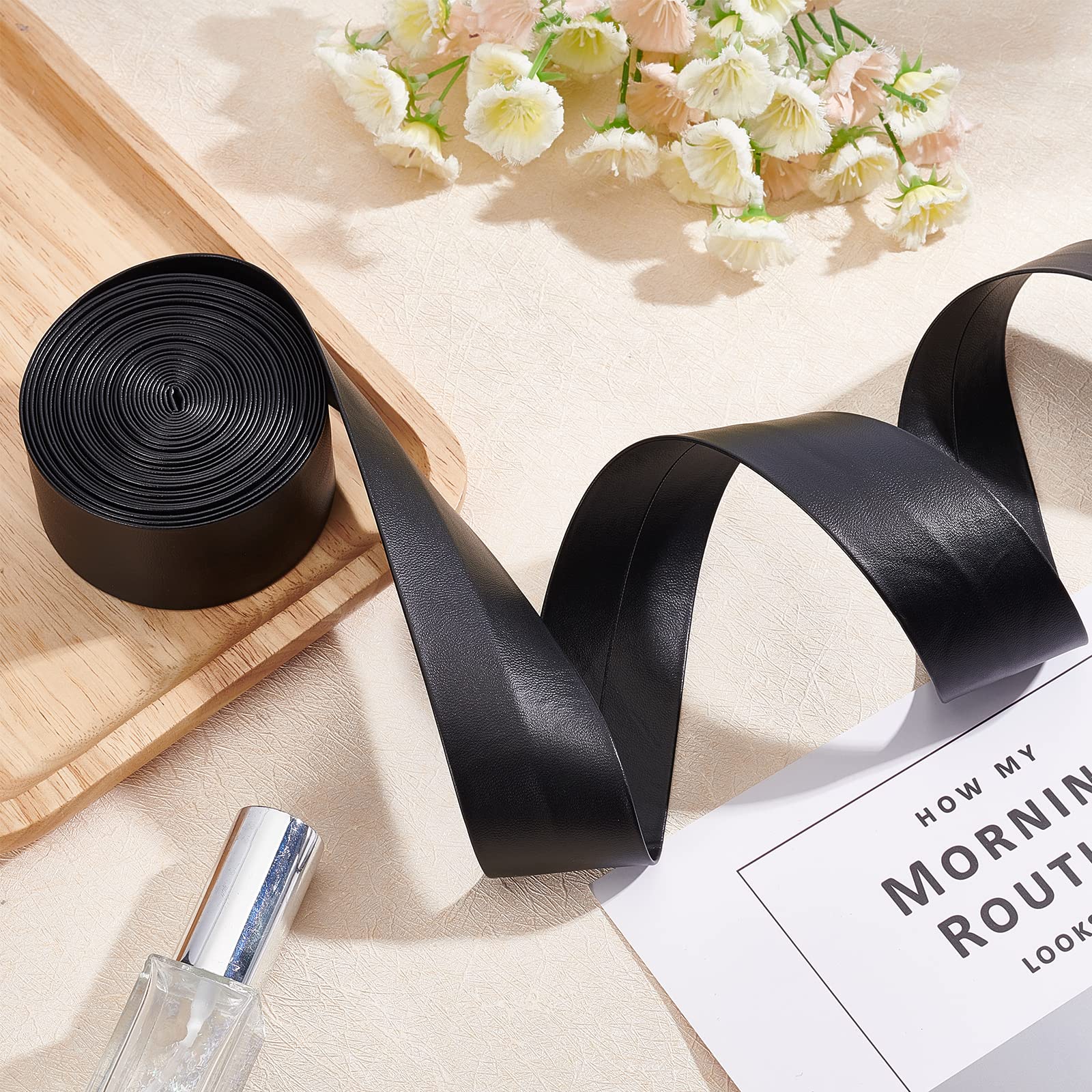 Amazon.co.jp: BENECREAT 5m幅40mm レザーテープ 合皮テープ