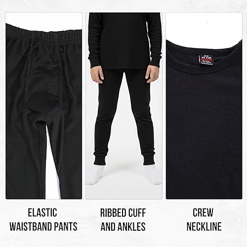 Miniatura 5 de At The Buzzer Conjunto de ropa interior térmica para niños