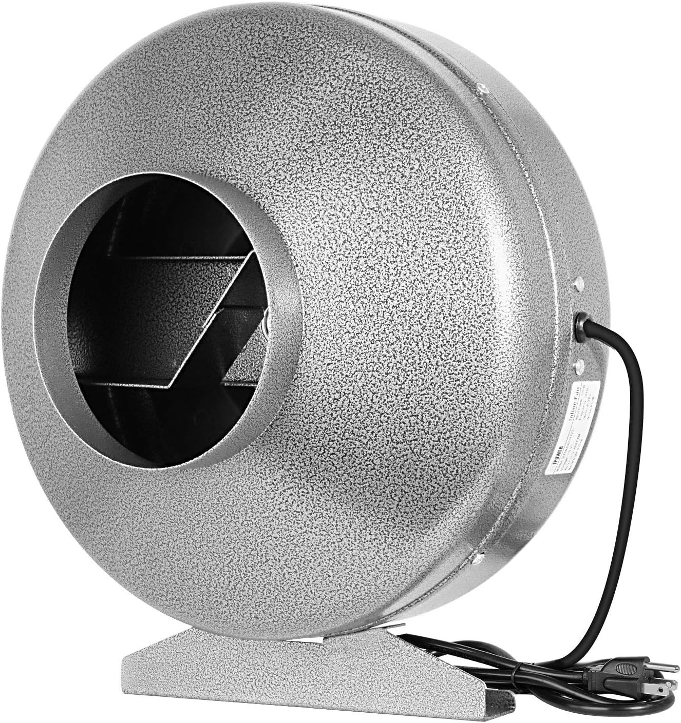 Flash Deals - 60% OFF iPower 6 Inch Air Filter 25 Feet Ducting 442 CFM Inline Fan Combo with Variable Speed Controller Rope Hanger and Humidity Monitor for Grow Tent Ventilation