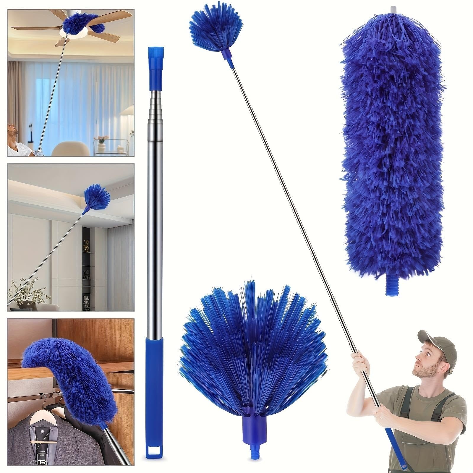 Plumero para Ventiladores De Techo Plumero de Microfibra Extensible