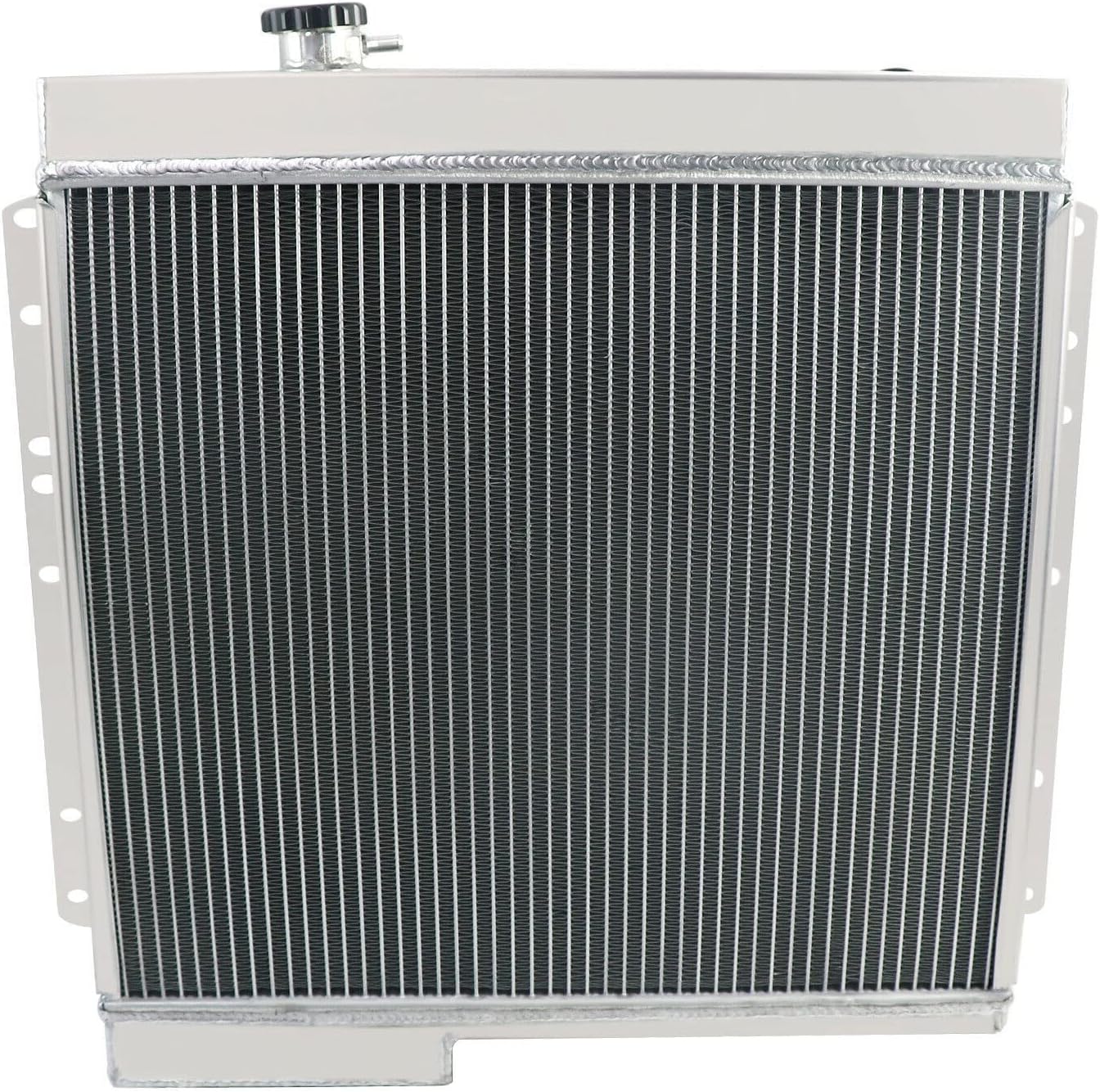 4 Row Radiator + Shroud Fan + Relay For 1968-1984 Toyota Land Cruiser FJ40 FJ45 Manual