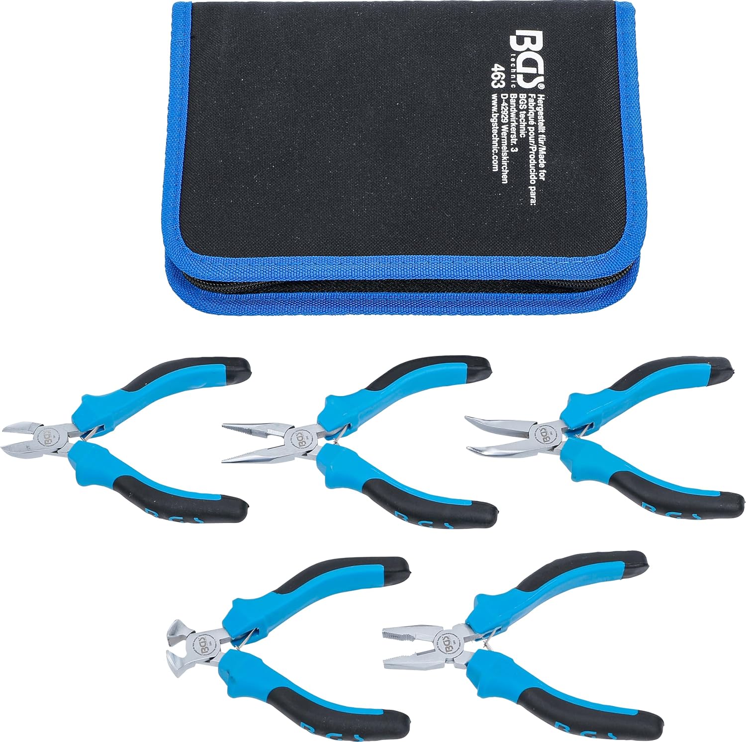 BGS 463 | Electronic Pliers Set | 5 pcs.