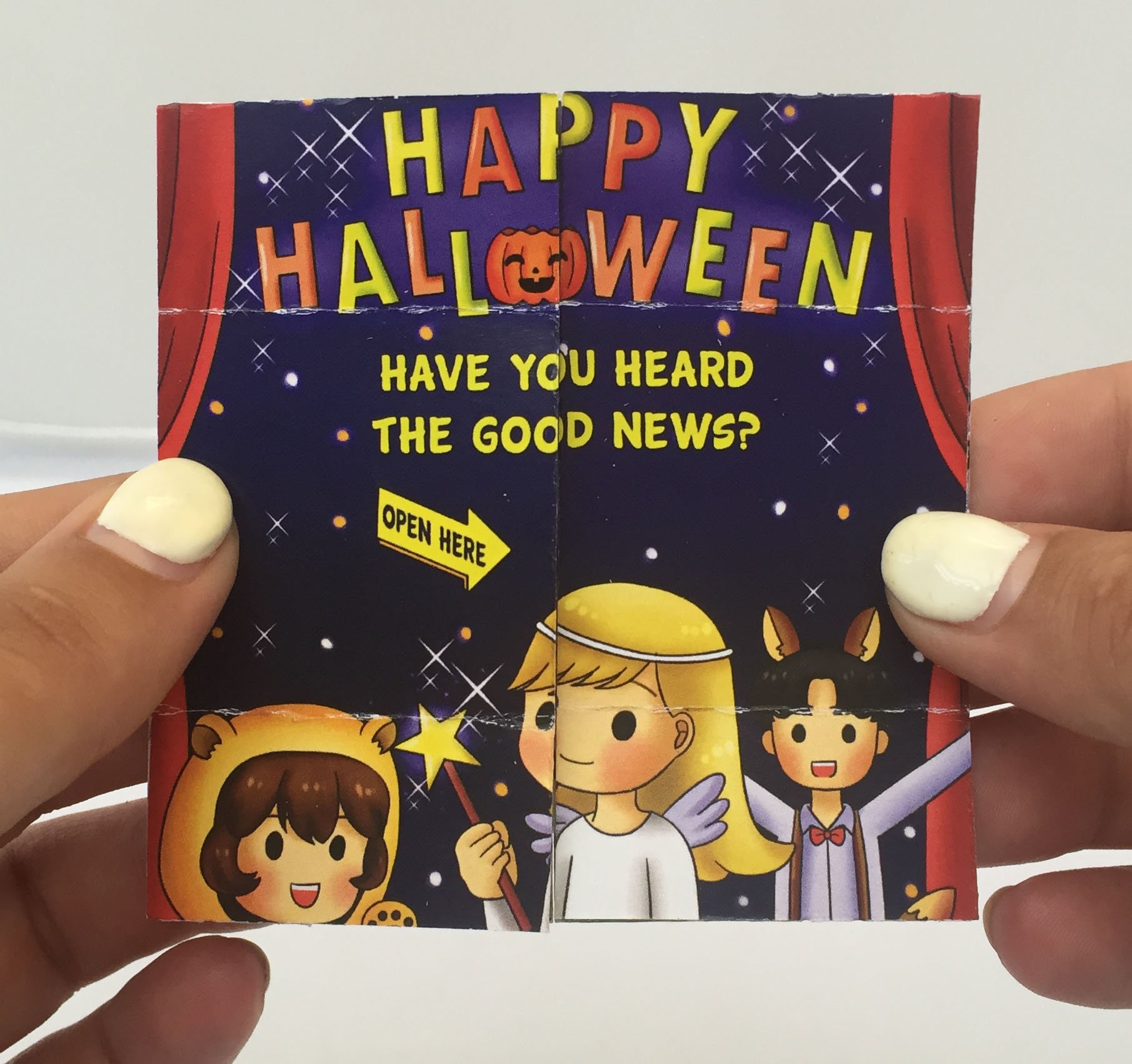 Bible Tracks For Halloween