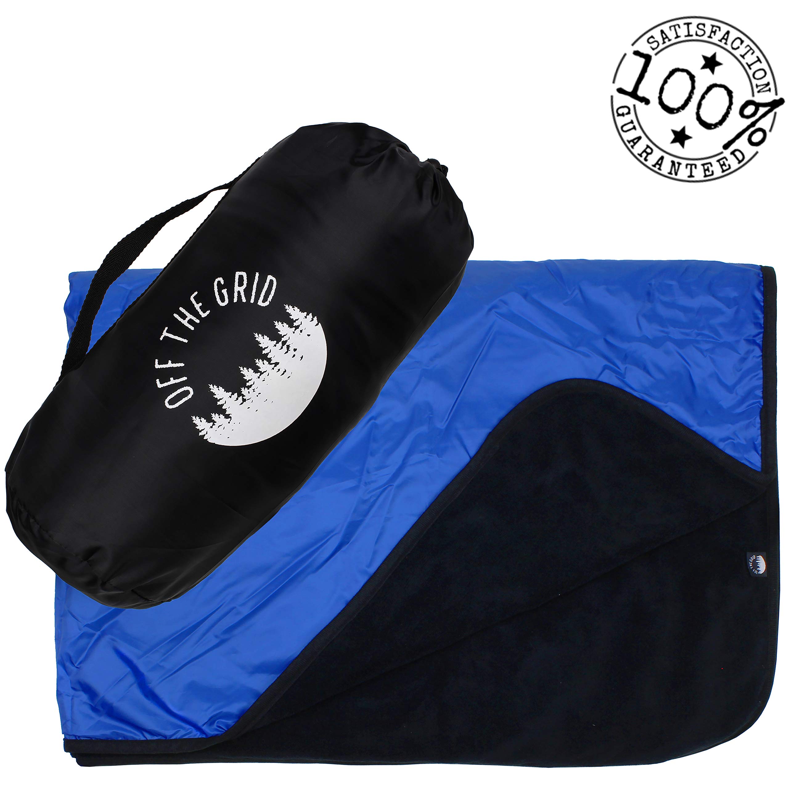 Camping Windproof Blanket - Stadium Waterproof Fleece Blanket for Picnics, Pets, and Outdoor Activities