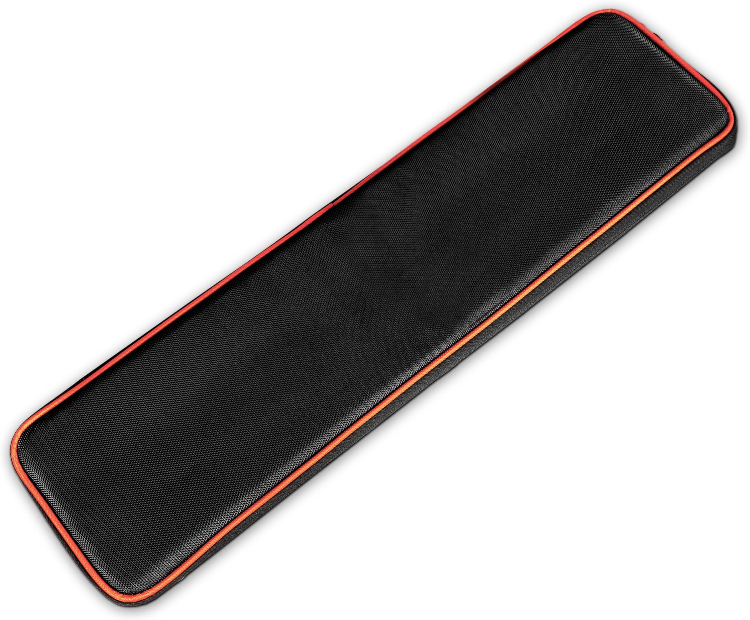Official Solar Lite Xkey Protection Carrying Case for Xkey 37 Air/USB/LE MIDI Keyboard Controller, Slim, Lightweight, Foam Interior, Double Zippers, Durable Polyester, Stylish Orange Accent
