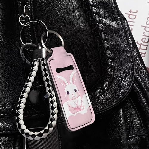 Vista 39 de doginthehole Chapstick - Llavero con clip y funda de neopreno para bálsamo labial