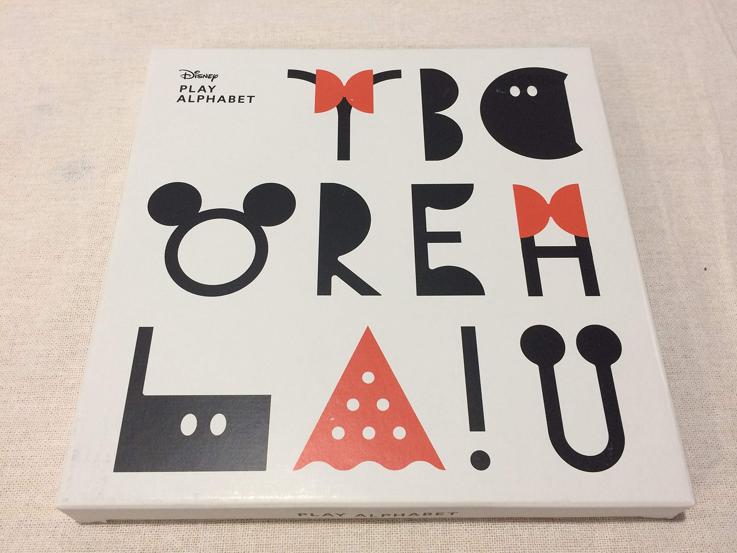 KINTO World 29745 Play Alphabet Plate, 7.9 inches (200 mm