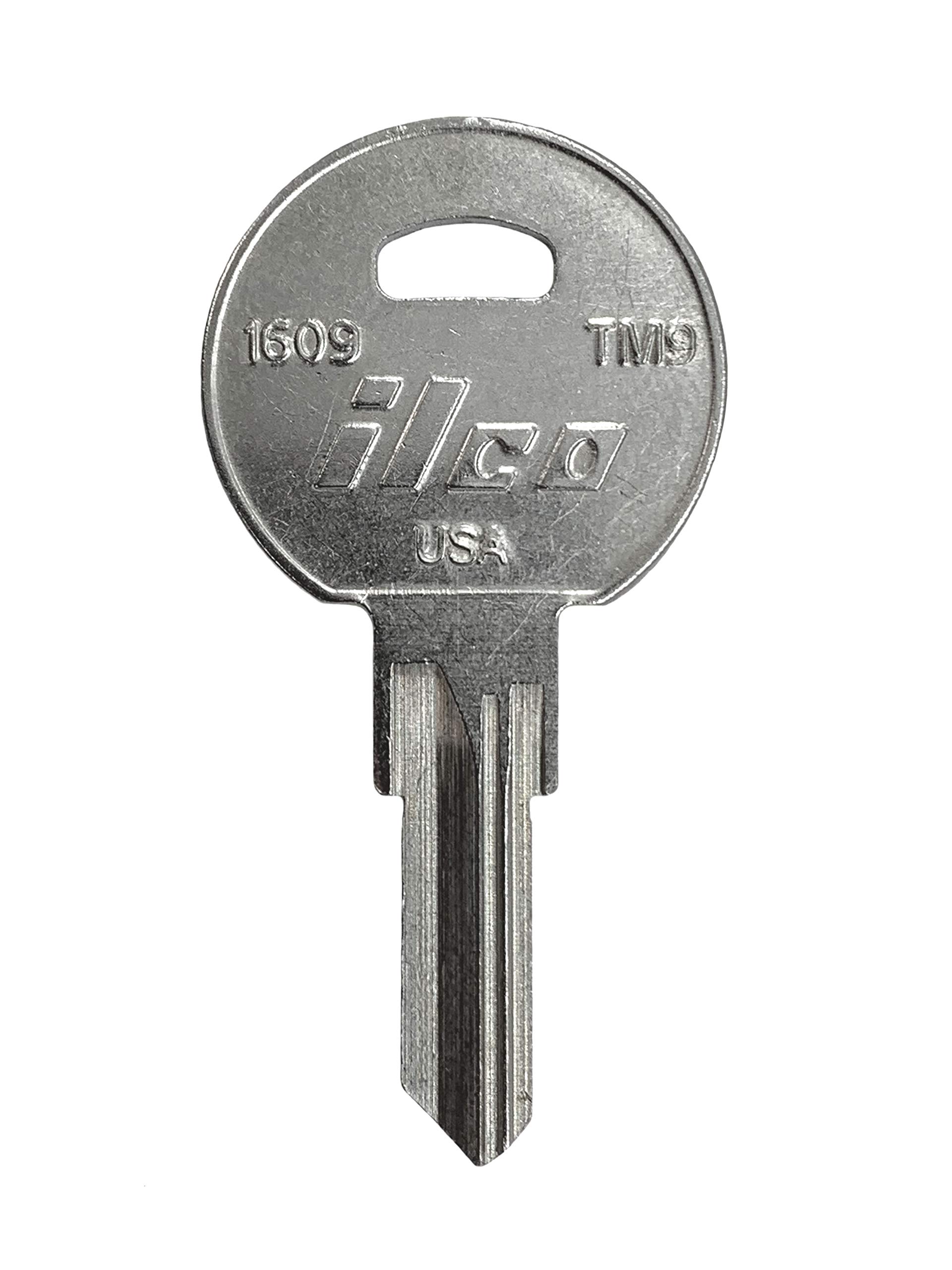 Kaba Ilco 1609/TM9 TriMark Key Blank (10-Pack)
