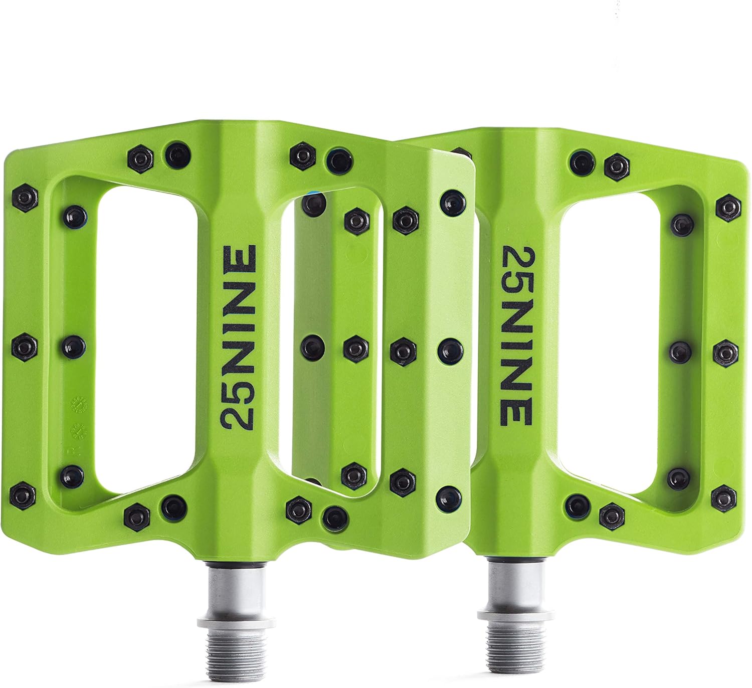 Bushido BMX Platform Pedals - Durable Thermoplastic Bike Pedals for BMX and MTB - Multiple Color Options