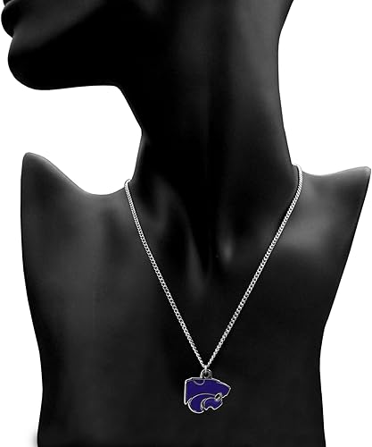 Miniatura 25 de Siskiyou Sports NCAA - Collar de cadena con dije pequeño, 20 pulgadas