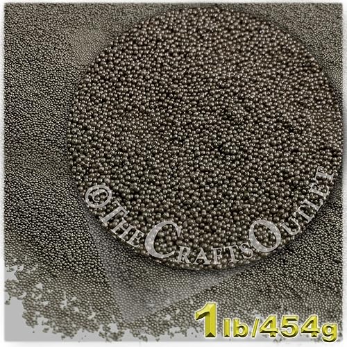Miniatura 4 de The Crafts Outlet Acabado Opaco, Vidrio, Microperlas 0.024 in, Ideal para Caviar, Perla Opaco