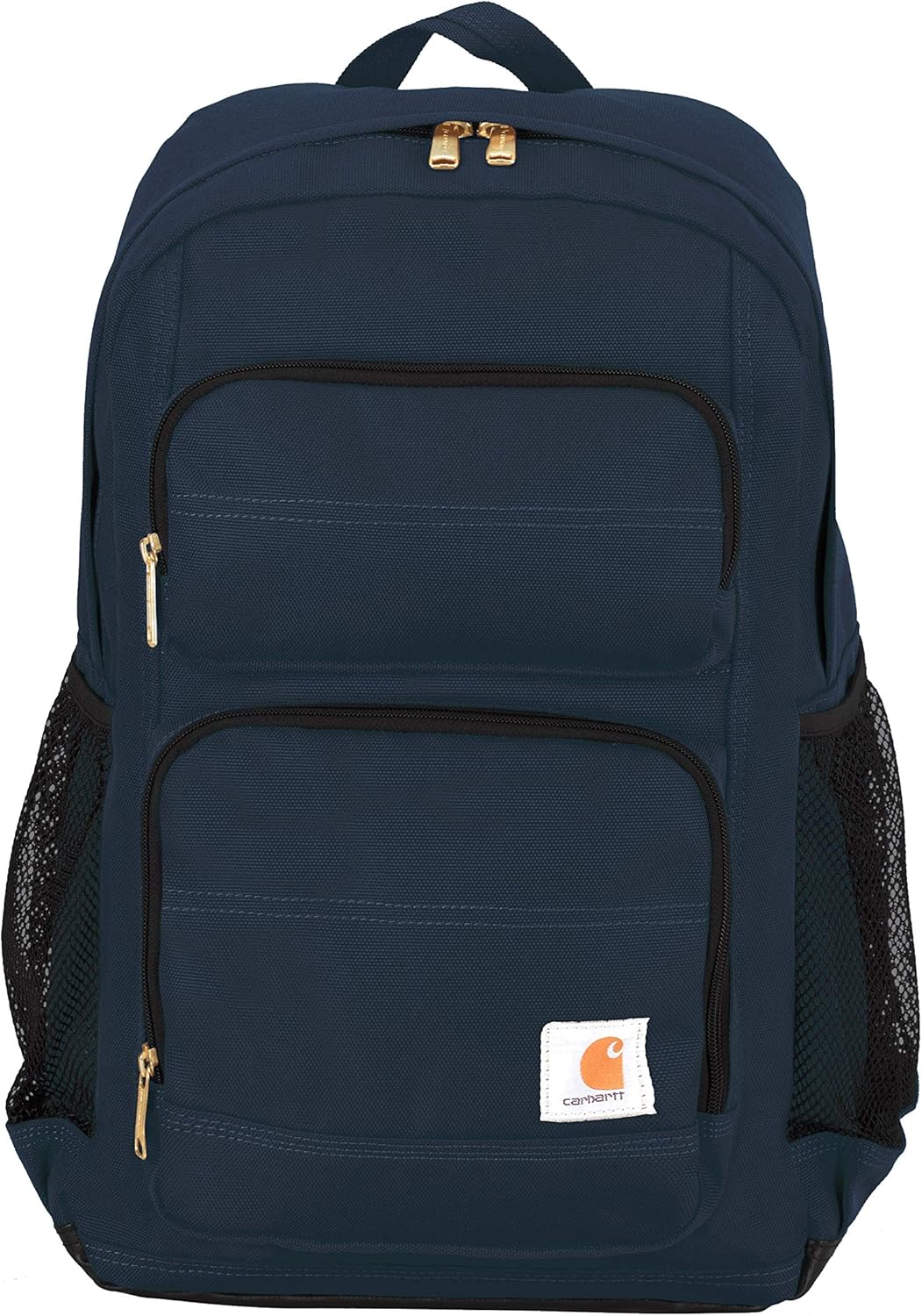 Carhartt Legacy Standard Work Backpack with Padded Laptop Sleeve and Tablet Storage, Navy, Medium : Electronics
