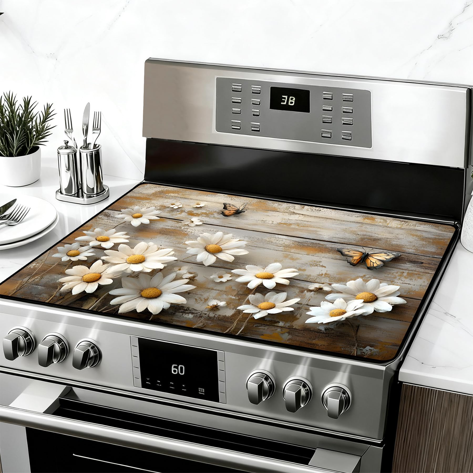 28"x20" Anti-Slip Electric Stove Top Cover