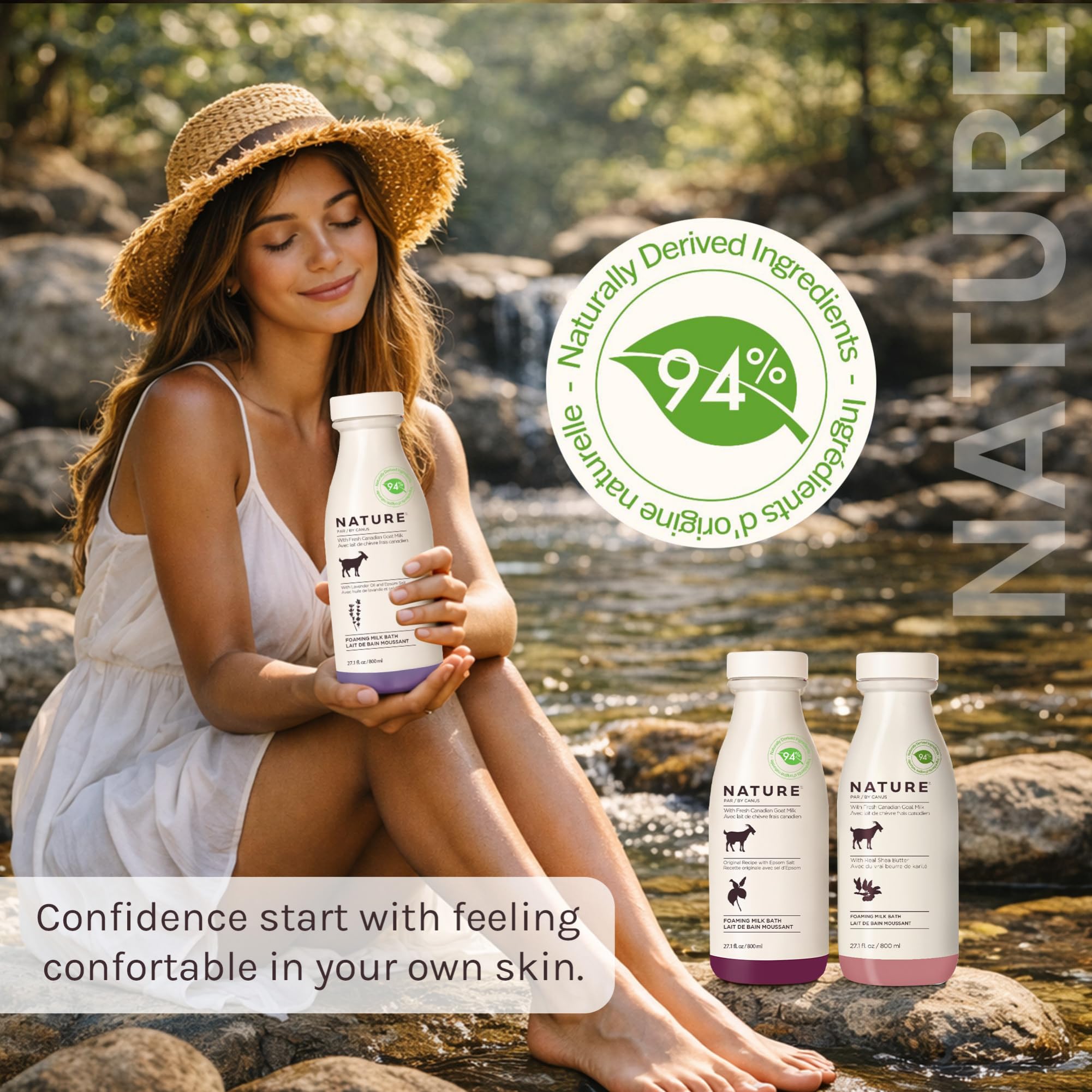 Nature by Canus Goat Milk Foaming Bath