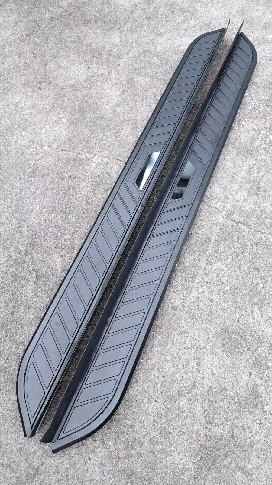 Deski do biegania do Chery TIGGO 4 PRO 2020-2026, 2 szt., aluminiowe stałe stopnie boczne (z uchwytem), zestaw bez wiercenia, zestaw śrub | DIY Project SUV, akcesoria do szyn, czarne (1 zestaw) (MF)
