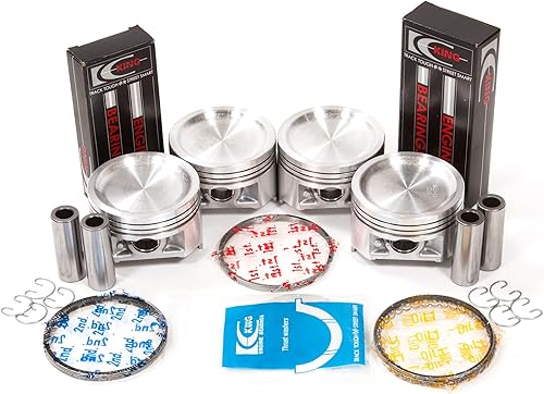 Miniatura 2 de Evergreen OK8004 compatible con Chevrolet Tracker 99-03 Suzuki Aerio Esteem Sidekick Vitara 1.8 & 2.0 DOHC J18A J20A Kit de reconstrucción del