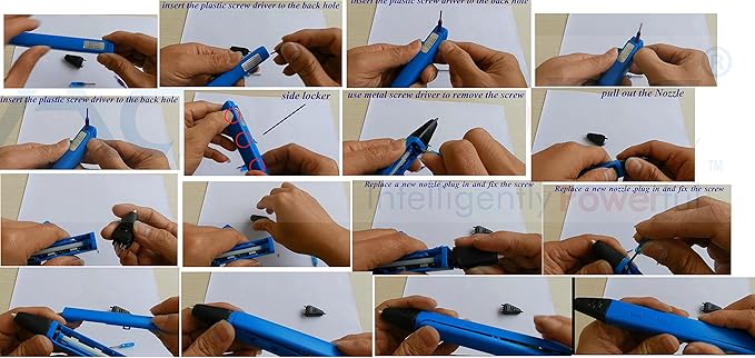 Boquilla de repuesto para lápiz 3D V4 RP800A RP600A compatible MYNT3D miniatura 2