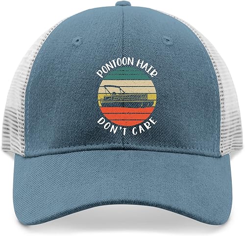 Miniatura 9 de devor Hats Pontoon Hair Don't Care Baseball Cap, Funny Baseball Caps for Women