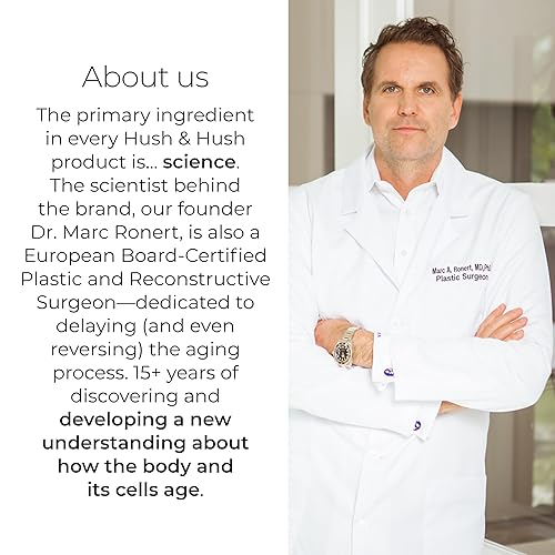 Miniatura 7 de Hush & Hush DeeplyRooted Hair Serum - Tratamiento restaurador celular para cabello fino y envejecido, productos para el cuidado del cabello a base