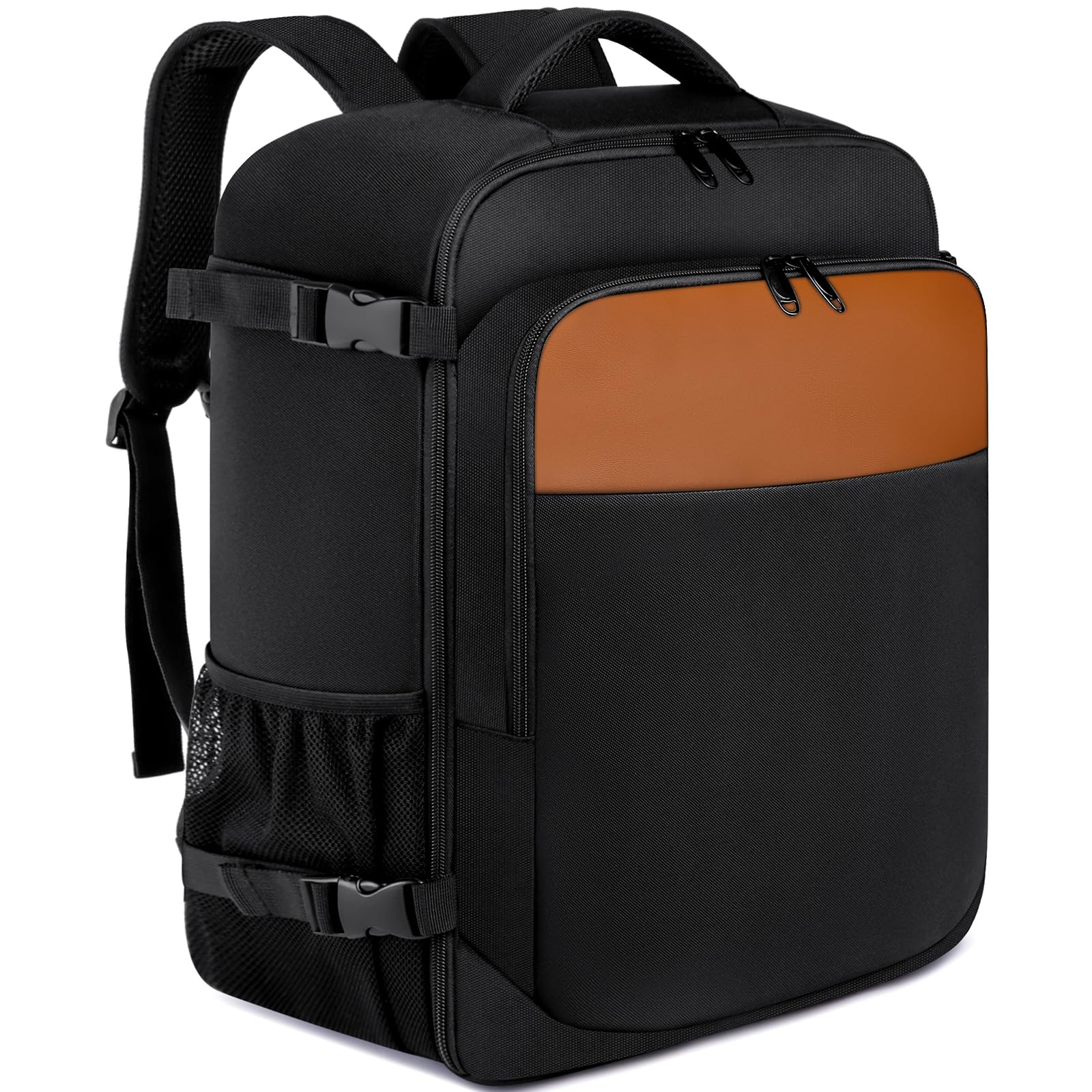 EZUOLA Borse da Cabina per Easyjet 45x36x20 Bagaglio a Mano Zaino da Viaggio Aereo Piccolo Borsa da Cabina per Voli Zaino Donna Uomo Sedile Zaino Bagaglio a Mano Borsa Scuola Lavoro D'Affari Casual