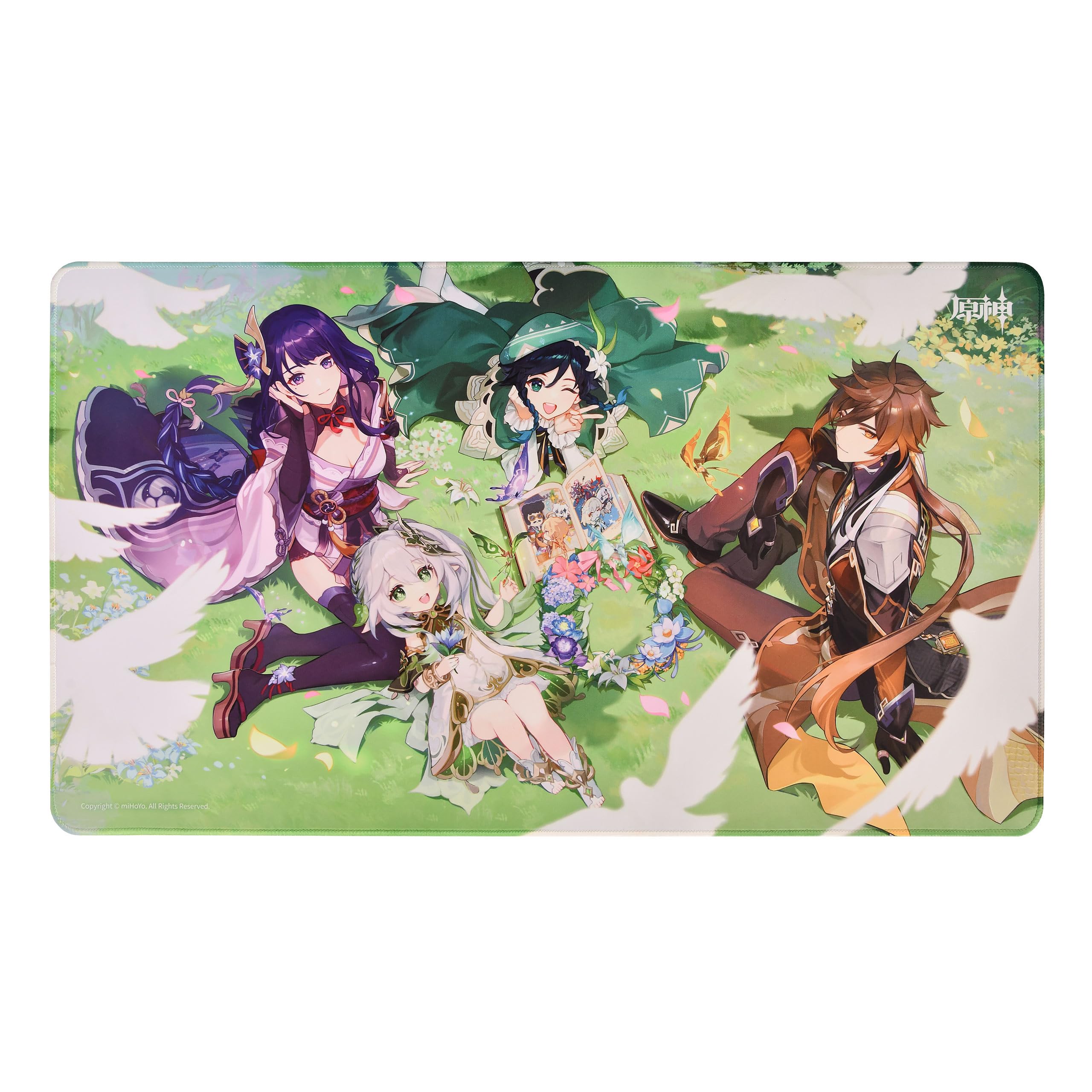 Genshin Impact - Tapis de souris Genshin Impact 2nd Anniversary Illustration 70 x 40 cm - Tapis de souris Geek