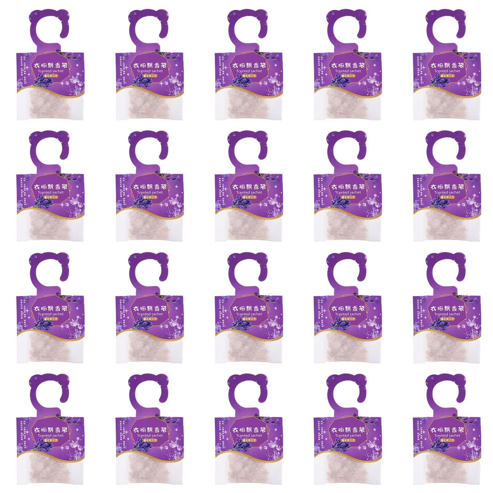 Natural Lavender Scented Hanging Pouches for Eliminating Odors in Closets and Bathrooms Natural Freshener Closet Sachet Bags