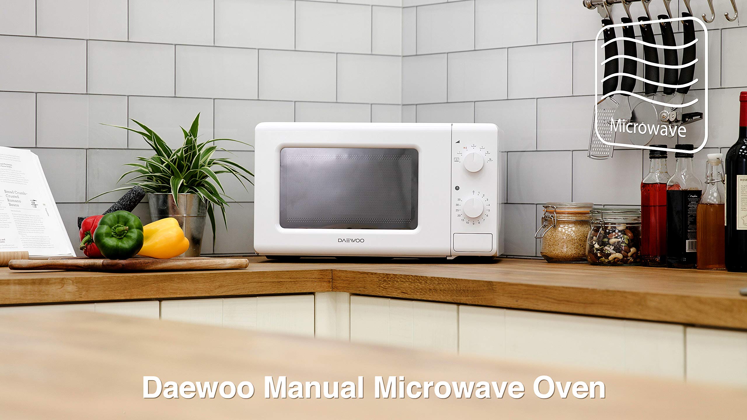 Daewoo Manual Control Microwave 700 W 20 Litre White Desertcart