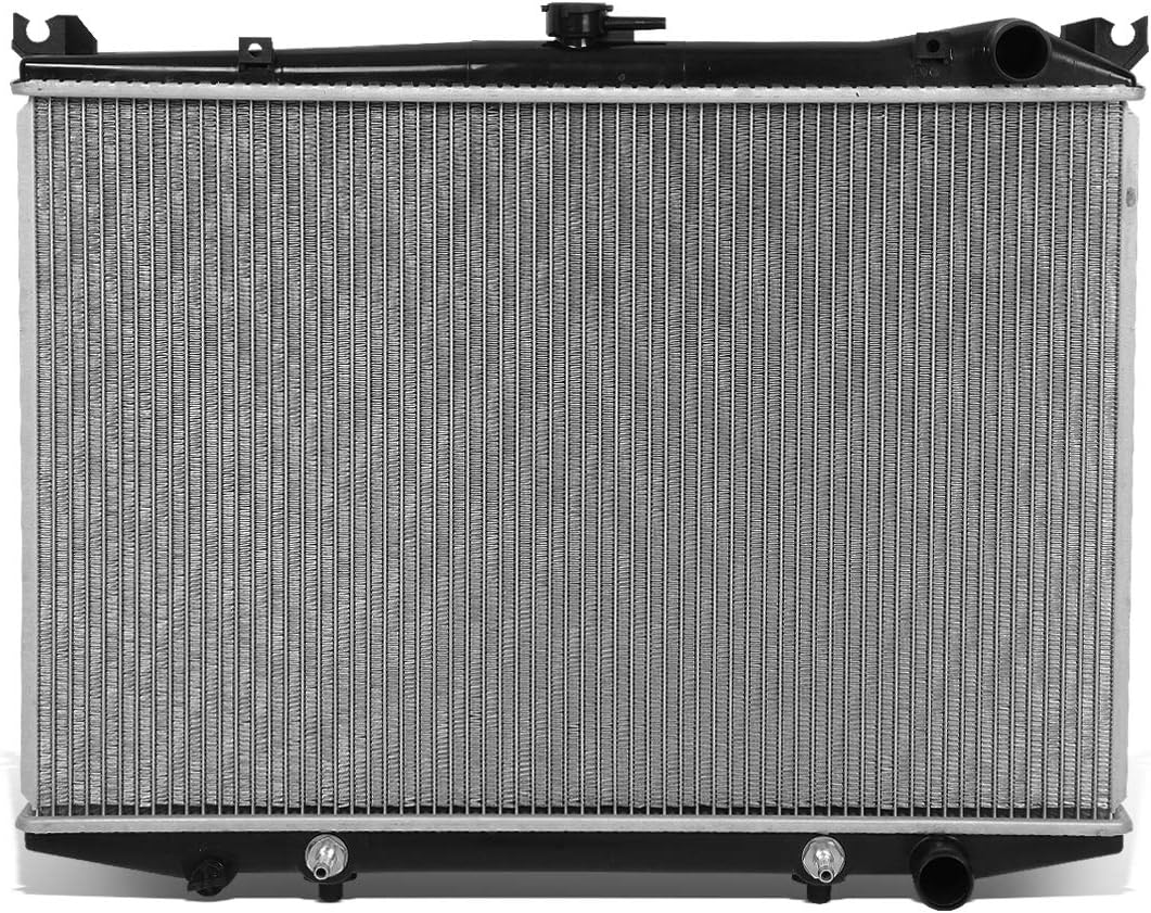 DNA Motoring DPI 2215 OE Style 1-Row Aluminum Core Radiator Engine Cooling Compatible with 98-04 Nissan Frontier / 00-04 Xterra; Fits AT Models; CU2215 CU2415 214103S200, OEM-RA-2215