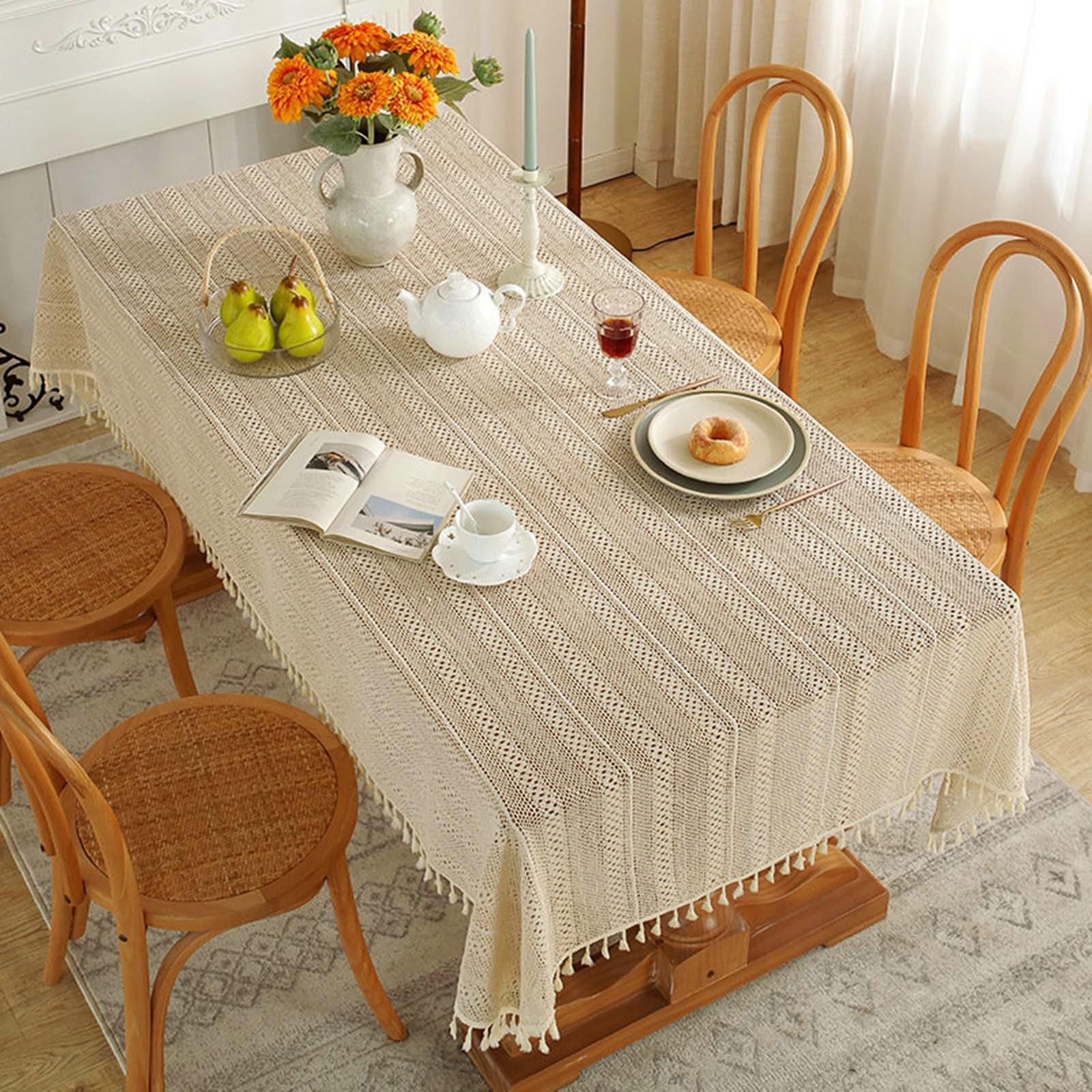 Gualiy Nappe Rectangulaire Pour Table De Salle à Manger – 180