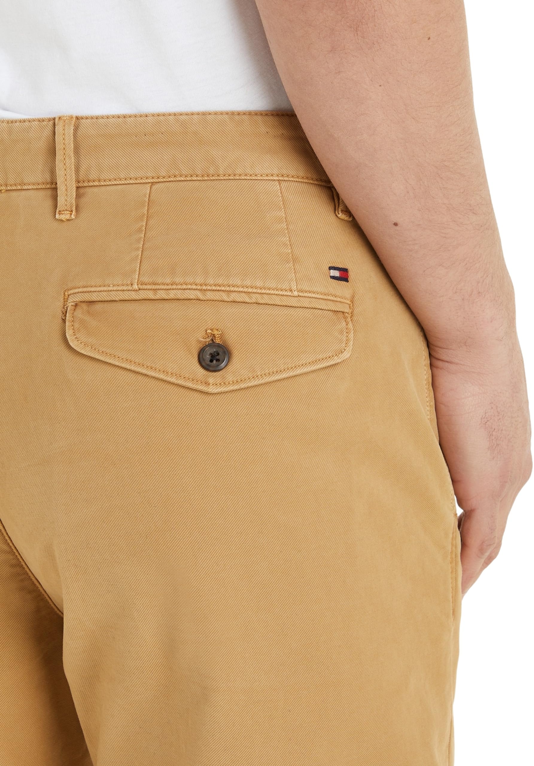 Tommy Hilfiger Herren Chinos Harlem Gabardine mit Stretch