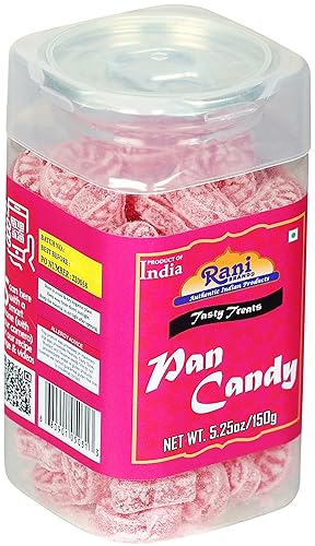 Miniatura 7 de Rani Pan Candy 5.25 oz (150 g) sellado al vacío, parte superior fácil de abrir, recipiente resellable  Indian Tasty Treats  Vegano  Apto para gluten