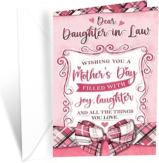Prime Greetings Daughter In Law Mother's Day Card