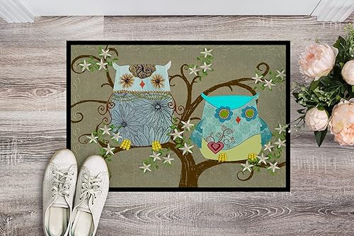 Miniatura 79 de Caroline's Treasures PJC1117JMAT - Felpudo para puerta delantera de 24 x 36 pulgadas, tapete antideslizante lavable de pelo bajo, 24 x 36 pulgadas